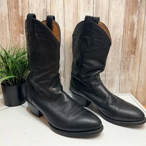 Ariat SEDONA Black Leather Cowboy Western Roper Boots 34601 Mens US 11.5D
